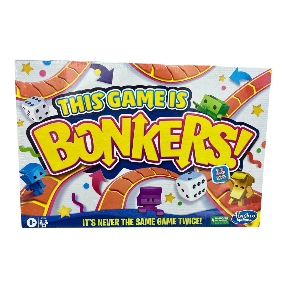 This Game is Bonkers Board Game NEW - Hasbro Family Board Game FACTORY SEALED